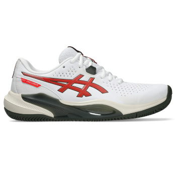 ASICS GEL-CHALLENGER 15 CLAY - White/Cherry Tomato
